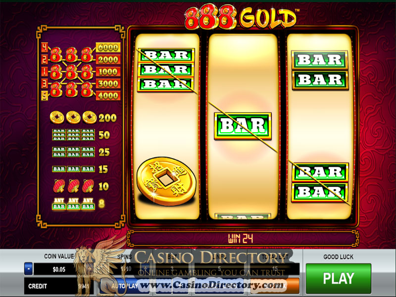 888 Gold Slot Review Play 888 Gold Slots by TopGame