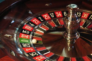 Roulette table