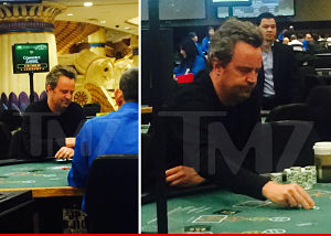 Matthew Perry caught gambling in LA Casino