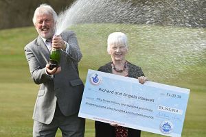 67-year-old lady continues volunteering work in spite of £53m win