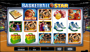 Basketball Star launched by Microgaming