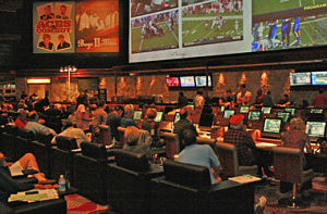 Nevada sportsbooks enjoy record Super Bowl wagers