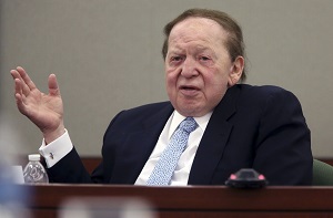Adelson is one of the richest man in America and he has donated millions of dollars in Trump's presidential campaign.
