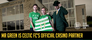 Celtic FC and Mr Green agree sponsorship deal
