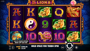 5 Lions slot by Pragmatic Play