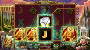 The Golden Owl of Athena slot by BetSoft