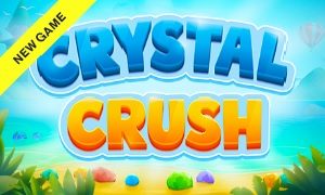 Playson presents its innovative cluster-pay slot on a hexagonal game area, Crystal Crush.