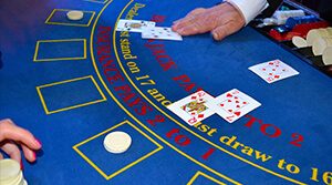 In eight-deck Blackjack variants, an Insurance bet increases the house edge to 7.47%.