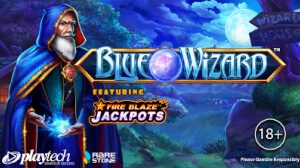 Blue Wizard is the newest game to have been added to Playtech's portfolio