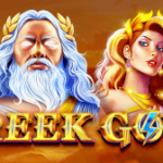 Wins fit for gods are waiting to be won in the new Greek Gods slot.