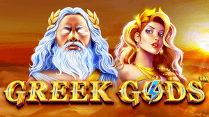 Wins fit for gods are waiting to be won in the new Greek Gods slot.