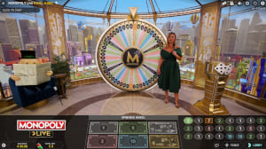 Evolution Gaming Monopoly game show